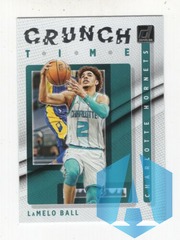 Lamelo Ball Crunch Time Donruss 2021-22 #6 Charlotte Hornets